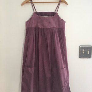 AMADI purple full sundress, size XS, super cute, soft grape color